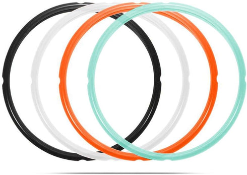 STYDDI 4 Pack 6qt Silicone Sealing Ring for Instant Pot, Replacement Seal Gasket for Instant Pot 6 Quart Model, Fits Duo 6 Quart, Lux 6 Quart, Duo...
