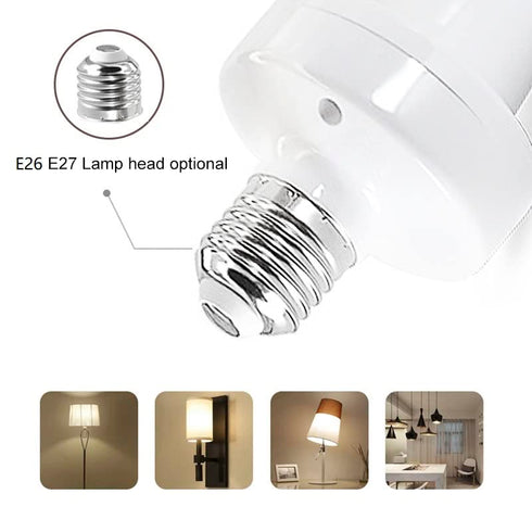 QIACHIP Remote Control Light Socket E26 E27 Bulb Socket Adapter, ZigBee Smart Light Holder Compatible with Alexa Echo Voice Control, Requires Zigb...