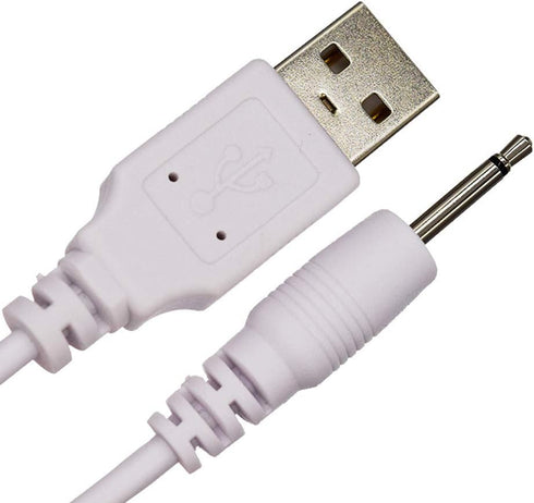 2 Packs USB to DC 2.5mm Adapter Charger Cable Replacement Fast Charging Cord for Replacement Device...
