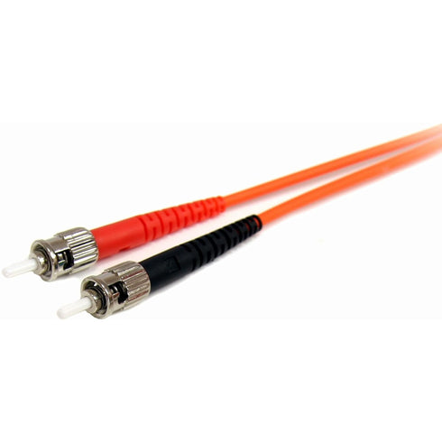 StarTech.com 1m Fiber Optic Cable - Multimode Duplex 62.5/125 LSZH Fiber Jumper Cord - LC/ST...