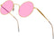 SunnyPro Retro Round Sunglasses Small Colored Lens Hippie Glasses...