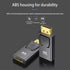 2Pcs DisplayPort to HDMI Adapter Converter Display Port Male DP to HDMI Female HD TV Cable Adapter Video Audio for PC TV Zuya-05 0...