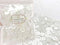 AMORNPHAN 15mm.(5/8") 4 Holes Standard Shirt Transparent Buttons Round Rasin Flatback Sewing Crafts Shirts Cloths DIY and Decoration Bulk Wholesal...