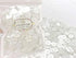 AMORNPHAN 15mm.(5/8") 4 Holes Standard Shirt Transparent Buttons Round Rasin Flatback Sewing Crafts Shirts Cloths DIY and Decoration Bulk Wholesal...
