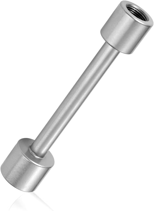 Angle Stop Wrench, Alloy Steel Plumbing Pipe Tools Angle Stop Removal Tool for plumbers Can Remove and Install 3/8" 1/2" MPT Compression Outlet Th...