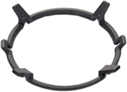 Wok Ring Non Slip Black Cast Iron Stove Trivets for Kitchen Wok Support Ring Cooktop Range Pan Holder Stand Stove Rack Milk Pot Holder for Gas Hob...