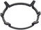 Wok Ring Non Slip Black Cast Iron Stove Trivets for Kitchen Wok Support Ring Cooktop Range Pan Holder Stand Stove Rack Milk Pot Holder for Gas Hob...