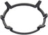Wok Ring Non Slip Black Cast Iron Stove Trivets for Kitchen Wok Support Ring Cooktop Range Pan Holder Stand Stove Rack Milk Pot Holder for Gas Hob...