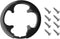 Bicycle Sprocket Cover, 42T Bike Chain Guard Ring, Gear Chain Wheel Crankset Protector Cover for Mountain Bike, Cycling Chainring Guard Support Pr...