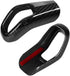 Qiilu Shift Gear Cover, Carbon Fiber Car Gear Shift Knob Trim Sticker Protector for Range Sport 2014-2017...