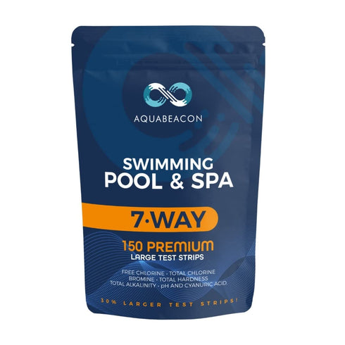 Pool Test Strips - 7-Way Spa & Hot Tub Test Strips – 150PCS Premium Pool Testing Strips - Pool Water Test Strips for Alkalinity, pH, Free & Total ...