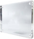 3" Dual Sided Clear Acrylic Refrigerator Magnetic Photo Frame, Frameless Display Compatible with Fujifilm Mini 9 8 8+ 2x3 Photo...