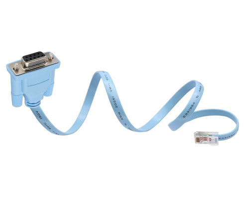 Cisco Console Cable 9-pin DB9 Female Serial RS232 Port to RJ45 Male Cat5 Ethernet LAN Rollover Console Cable Switch Cable Cisco(DB9P to RJ45 1.8M)...