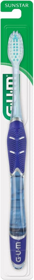 GUM Technique Deep Clean Toothbrush - Compact Soft - Soft Toothbrushes for Adults with Sensitive Gums - Extra Fine Bristles, 1ct (12pk)...