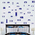 Gaming Wall Decal for Kids Room – Game Console and Controller Vinyl Sticker for Boys Bedroom – Removable Gamer Art Decoration for Playroom or Teen...