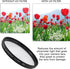 Acuvar 55mm and 58mm Multi-Coated 3 Piece Filter Kit (UV-CPL-FLD) for Nikon D3500, D5600, D3400 DSLR Camera with Nikon 18-55mm f/3.5-5.6G VR AF-P ...