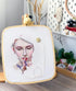 Nurge Beige Large (No:4) Plastic Square Embroidery Hoop, Cross Stitch Hoops, Punch Needle Hoop , DIY Craft Sewing,ABS Plastic Embroidery Hoops...