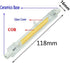 118mm 20W R7S LED Bulb 200W Halogen Equivalent 118mm J-Type High Brightness 20W 120V R7S Base 6000K Daylight White J Type T3 118mm Double Ended Fl...