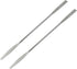 Maxmoral Stainless Steel Lab Laboratory Mini Double-Ended Spatula Semi-Micro Shovel Tapered Arrow End Flat Ends 50 mm X 9 mm...