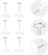 NUOBESTY 6pcs Doll Display Rack Toy Model Bracket Doll Storage Rack Portable Doll Stand...