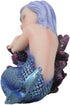 Ebros Under The Sea Blue Child Mermaid Sleeping On Coral Statue Enchansia Mergirl Decorative Figurine...