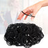 100Pcs Black Hair Ties, elastic Hair Ties No Damage Ponytail Holder?for Thick and Curly Hair Hair Elastic Band?for Women or Men, Hair Elastics and...