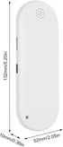 Dpofirs Pillow Speaker Bluetooth Sleep Headphones for Man and Women, Mini Deep Bass Stereo Conduction Pillow Speaker for Home Facial Travel Sunbat...