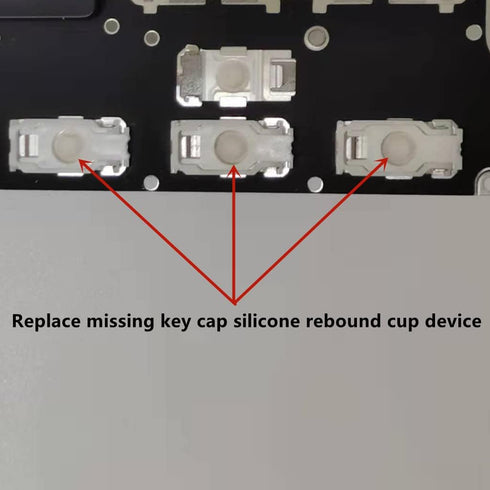 Replacement Keyboard Arrow Keys Silicone Rebound Cup Mechanism Compatible with MacBook Pro/Air Model A2141 A2251 A2289 A2179 A2337 A2338 A2442 A24...