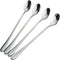 8 Inch Long Handle Spoon Iced Tea Spoons, 4pcs Coffee Spoon, Premium Stainless Steel Cocktail Stirring Spoons for Mixing, Tea, Ice Cream, Milkshak...