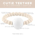 Ryan and Rose Cutie Teether Rattle (Ivory)...