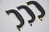 CynKen 1 Pieces PU Leather Handle For Guitar Musical Box Handbags Gift Boxes Wine Boxes Luggage Toolbox Trolley Instrument Case Black Bronze...
