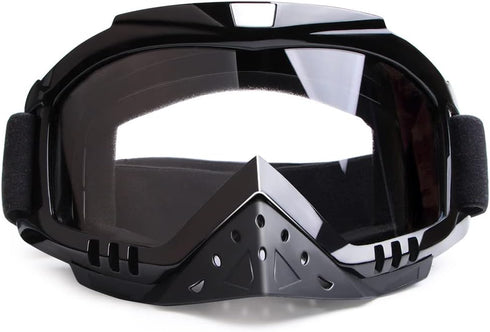 Motorcycle Goggles Motocross Goggles Grip For Helmet Windproof Dustproof Anti Fog Helmet Goggles for ATV Off Road Racing with Cool Look Headwear C...