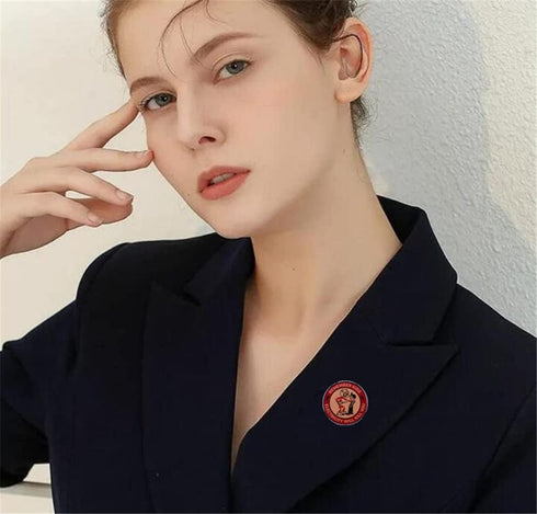 Remember Kids Electricity Will Kill You Badge Reminder Warning Brooch Metal Pin Jewelry Accessories for Backpacks...
