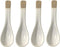 123Arts 4pcs Ceramic Japanese Retro Soup Spoons Dessert Spoons...