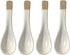 123Arts 4pcs Ceramic Japanese Retro Soup Spoons Dessert Spoons...