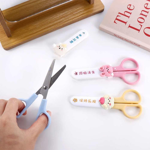 Art Scissors 3PCS Cute Tiny Scissors Portable Mini Art Paper Scissors Home Multifunctional Hand Scissors Student Stationery School Office Supplies...