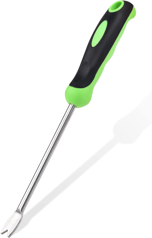 Dandelion Removal Tool, Weed Puller Hand Garden Tools, Stainless Steel Garden Weeding Tool with Rubber Handle...