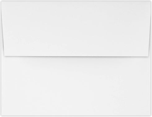 LUXPaper A4 Invitation Envelopes | 4 1/4" x 6 1/4" | Bright White | 24lb. Text | 50 Qty...