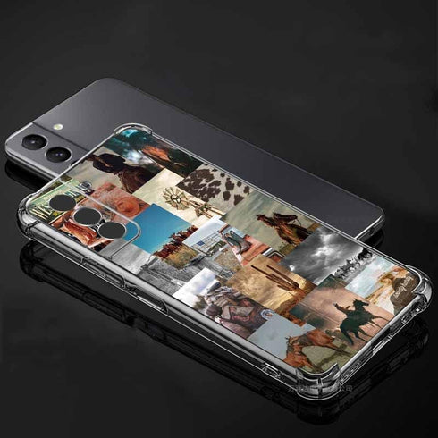 Western Country Galaxy S23 Case,Cowboy Cowgirl Horse Case for Men Women,Trendy Soft TPU Case Compatible for Samsung Galaxy S23...