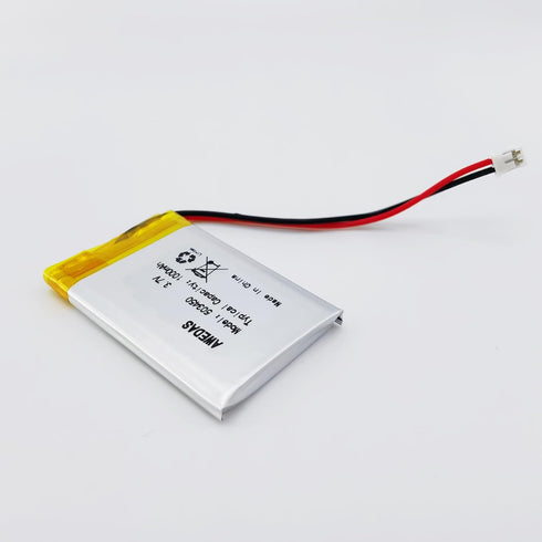 (3 Pack 503450 Battery 1000 mAh 503450 Lipo Battery 3.7v 503450 Lipo battery Compatible for Multiple Device 503450 Replacement Batteries with PH 2...