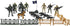 Action Figure Play Set 14pcs Military Toys Trooper with Accessories Including Army Gear Playset - Army Ranger Action Figures Military Toy Soldiers...