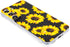 Phone Case Compatible with Galaxy S22 Case,Black Sunflower Pattern Cute Floral Case Soft TPU Back Cover for Samsung Galaxy S22 6.1 Inch...