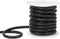 PH PandaHall 4.4 Yard 5mm Round Folded Bolo PU Braided Leather Cord Bolo Tie for Necklace Bracelet Jewelry Making Black...