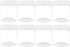8 Pack 4 oz Empty Plastic Jars with Lids,Wide-mouth Clear Storage Containers, Empty Round Clear Plastic Jars with Lids and labels for Body Butter,...