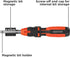 BLACK+DECKER Ratcheting Screwdriver, 10 Bit (BDHT68000)...