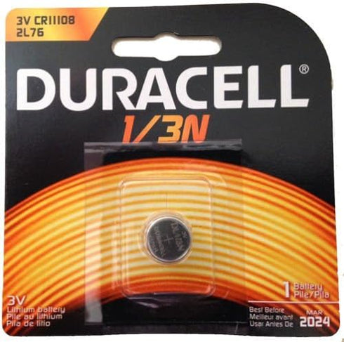 4 Duracell 2L76 1/3NCR1-3N DL1/3N 1/3N K58L 3V Lithium Battery...