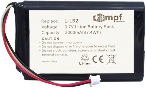 2000mAh NTA2253 L-LB2 190247-1000 190247-B000 Battery Replacement Compatible with Logitech MX1000 MX-1000 M-RAG97 Laser Cordless Mouse...