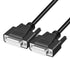 10ft 28AWG DB15 RS232 15 Pin Serial Extension Cable, Female to Female 15-Pin Gold Plated Connecter Straight Through Cord...