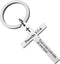 Bible Verse Cross Keychain Strength Bible Verse Stainless Steel Key Ring Christian Gift for Women Men...