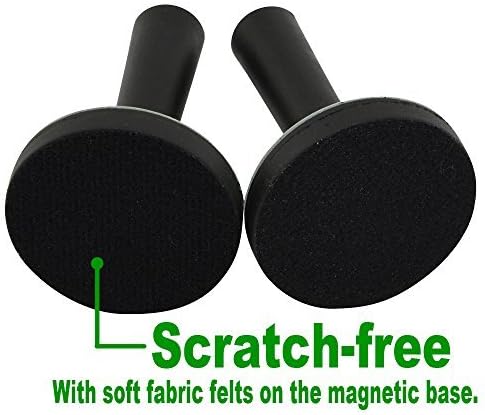 FOSHIO Green Car Vinyl Wrap Magnet Holder Tints Tool Refrigerator Magnets (4PCS)...